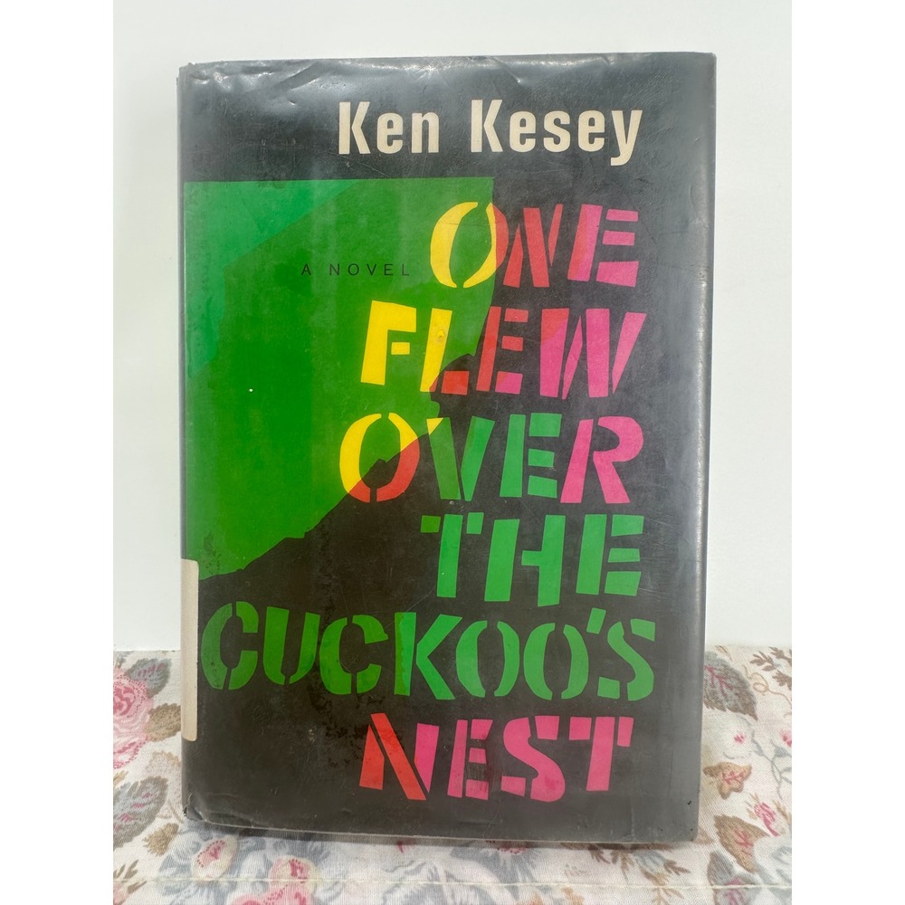 Ken Kesey One Flew Over the Cuckoo's Nest Viking Press Paul Bacon Art 1977